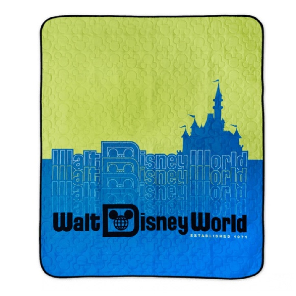 NWT *Discontinued* Disney Parks Walt Disney World Blanket Throw